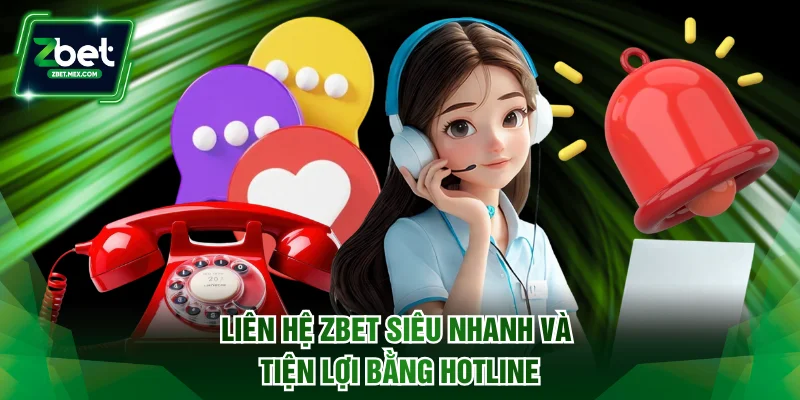 Liên hệ ZBET siêu nhanh và tiện lợi bằng hotline