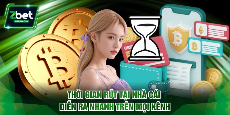 Thời gian rút tại nhà cái diễn ra nhanh trên mọi kênh