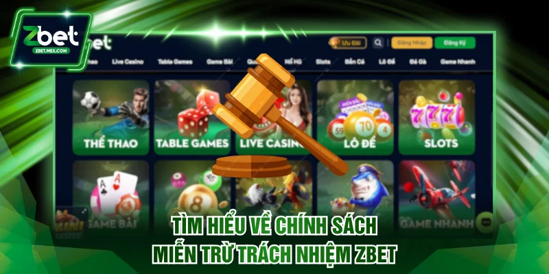 Tìm hiểu tổng quan về miễn trừ trách nhiệm ZBET